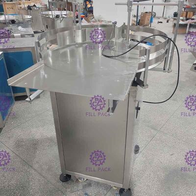 Umkehr-HAUSTIER der Ansammlungs-6000BPH mit der Flasche fütternde Glastabelle