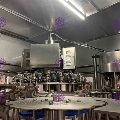 Hohe Kapazitäts-Trinkwasser-füllende Betriebsplastikflaschen-vertikale Füllmaschine