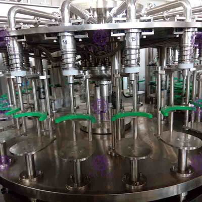 Das Multifunktions8 Kopf-Trinkwasser füllen füllende Anlage 800BPH für Flasche 5L ab
