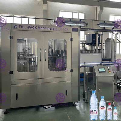 Automatische Trinkwasser-Füllmaschine, Edelstahl-Tafelwasser-Fertigungsstraße