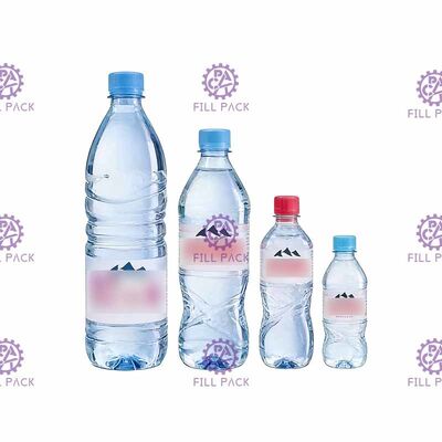 Elektrische abfüllende Handelsausrüstung 7.6kw der Saft-/Wasser-Füllmaschine-330ml