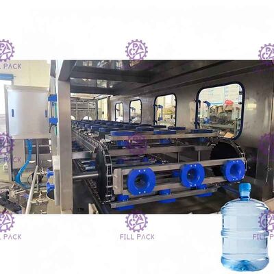 Industrielle 5 Gallonen-Wasser-Füllmaschine-Hochgeschwindigkeitsmineralwasser-Füller-Maschine