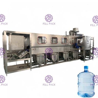 Automatische Wasser-Füllmaschine 5 Gallonen-300BPH mit PLC-Steuerung