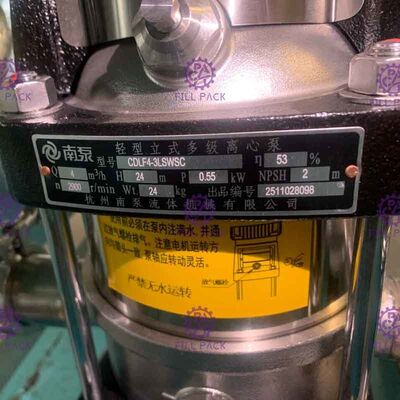 Mineralwasser-Flaschen-Füllmaschine-Fäule ISO9001 SS304 beständig