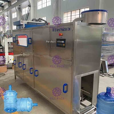 Plastikfaß 5 Gallonen-Wasser-Füllmaschine-automatische Schrumpfverpackungs-Ausrüstung
