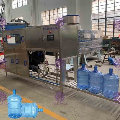 Monoblock 5 Gallonen-Wasser-Füllmaschine, Fass-Wasser-Fertigungsstraße