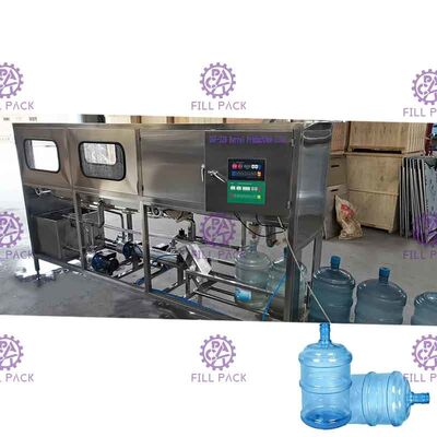 Einfache Operation Linie 120 große Kapazität der 5 Gallonen-Wasser-Füllmaschine-1 BPH
