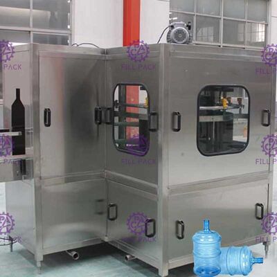 9.75Kw 900BPH 5 Gallonen-Wasser-Füllmaschine mit Waschmaschinen-Füller-Eichmeister