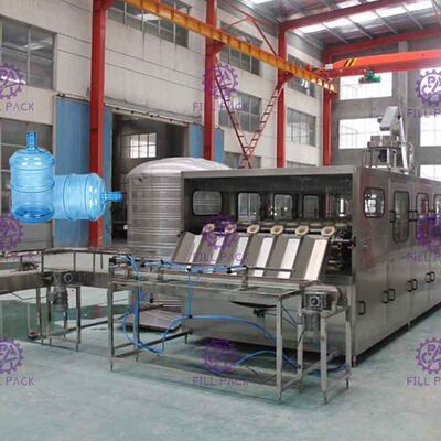 Automatisches 900BPH 5 Gallonen-Wasser-Füllmaschine mit Linien Art Nanfang-Pumpen-6