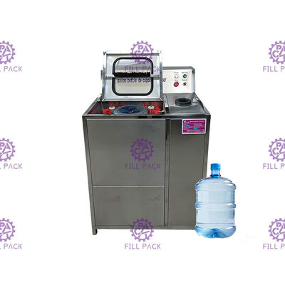 halb automatisches inneres 300BPH - äußerer 5 Gallonen-Wasser-Füllmaschine-Edelstahl 304