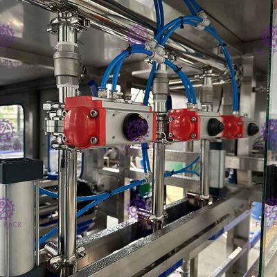 Fass-Wasser-Füller 5 Gallonen-Wasser-Füllmaschine-Anlage 450 BPH für Minear-Wasser