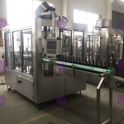 STREICHELN Sie Plastikglas 3 in 1 Monobloc funkelndes Wasser-Weinflaschenfüllen-Maschine/Ausrüstung/Linie/Anlage/System