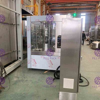 2 in 1 Monoblock-Flaschen-Füllmaschine für Plastikdosen