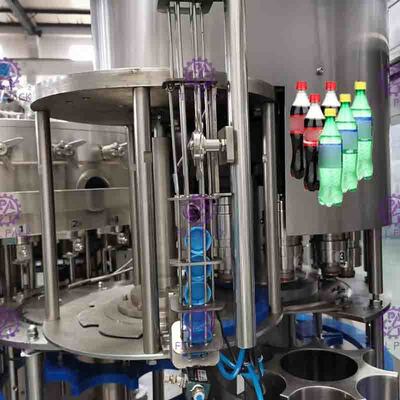 HAUSTIER Plastikglas 3 in 1 Monobloc Gas-Getränk-Getränkewasser-Weinflaschenfüllen-Maschine/Ausrüstung/Linie/Anlage/System