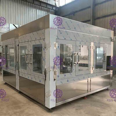 STREICHELN Sie Plastikglas 3 in 1 Monobloc Kolabaum-Flaschen-Füllmaschine des alkoholfreien Getränkes/in Ausrüstung/in Linie/in Anlage/in System