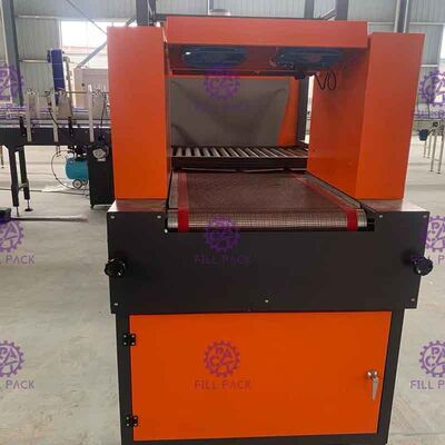 Touch Screen 10pcs/Min Bottle Shrink Wrap Machine für Saft-Kolabaum