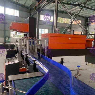Touch Screen 10pcs/Min Bottle Shrink Wrap Machine für Saft-Kolabaum