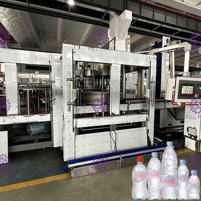 SUS316L Flaschenfüllmaschine Monoblock 3 in 1 mit entschäumender Vorrichtung