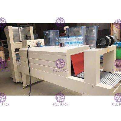 PET Film-Hitze-Tunnel-Flasche, die Verpackungsmaschine 5pcs/Min einwickelt