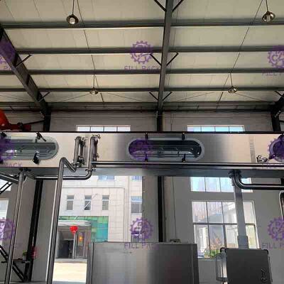 3 in 1 Monoblock-Flaschen-Füllmaschine-Nichtkarbongetränk mit PLC-Steuerung