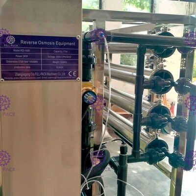 Trinkbares reines Wasseraufbereitungs-System 1000LPH uF