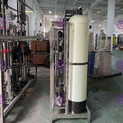 Monoblock 1000LPH RO-Umkehr-Osmose-Wasseraufbereitungs-Maschine