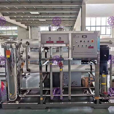 UVsterilisator-Mineralfiltrations-Kläranlage mit Edelstahl-Wasserbehältern