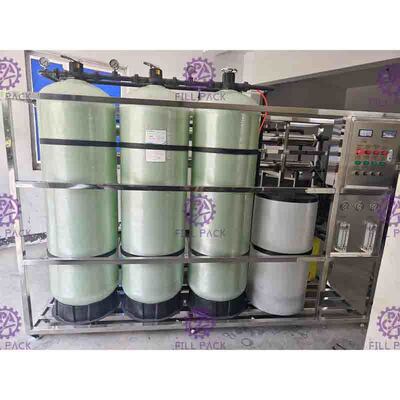 Petit-Fiberglas-Wasser RO-System für Flaschen-Wasser-Fertigungsstraße