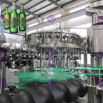 Hochgeschwindigkeitsbier-Füllmaschine-Glasabfüller-Ausrüstung, ausgeglichener Druck