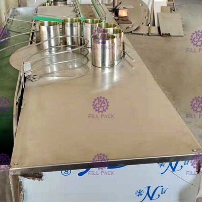 Waschmaschinen-Tin Can Filling And Sealings-Maschine SUS304 des Magnet-2000BPH