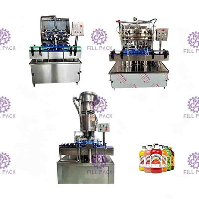 Automatische gekohlte Getränk-funkelndes Wasser-Füllmaschine-Linie 4000BPH 2L mit Zug Ring Cap