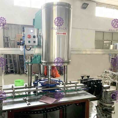 PLC 1500BPH karbonisierte Getränk-Füllmaschine, gekohlte Getränk-Fertigungsstraße