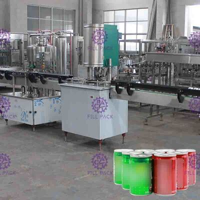 Lineare Art Blechdose-füllende Linie des Saft-/Teemit hoher Geschwindigkeit