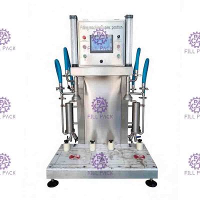 Halb automatische Überschrift Gerät-Füller der Bier-Füllmaschine-Plastikglasflaschen-2