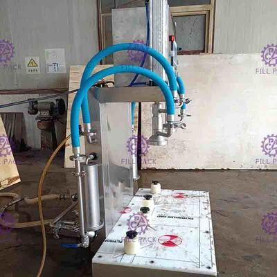 Halb automatische Überschrift Gerät-Füller der Bier-Füllmaschine-Plastikglasflaschen-2