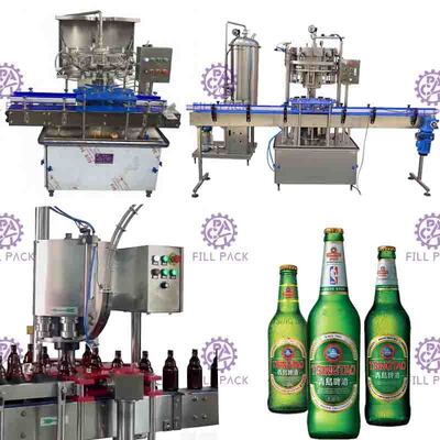 Vollautomatische Drehglas2000BPH flaschenwaschmaschine für BierFüllmaschine