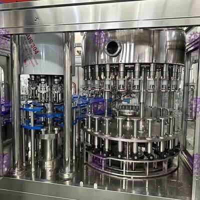 Flaschenabfüllmaschine des Nichtkarbonplastikwasser-10000BPH mit CIP-Reinigungs-Kopf