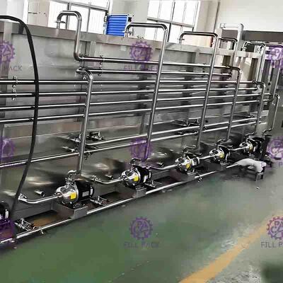 Temperatur-Zone der Mineralwasser-Flaschen-Verpackungsmaschine-3000 BPH 8
