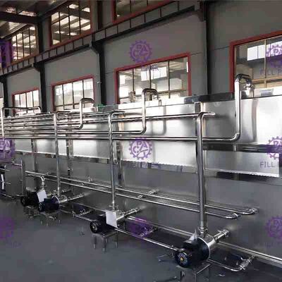 Warmeinfüllen-Getränk-Flaschen-Verpackungsmaschine-Saft-abkühlende Sterilisator-System-Getränkeindustrie