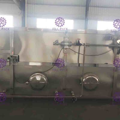 Elektrisches Sterilisator-Flaschen-Verpackungsmaschine-System, Technik-Plastikgurt-Wiederverwertungs-Behälter-System