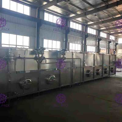 Elektrisches Sterilisator-Flaschen-Verpackungsmaschine-System, Technik-Plastikgurt-Wiederverwertungs-Behälter-System