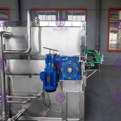 Elektrisches Sterilisator-Flaschen-Verpackungsmaschine-System, Technik-Plastikgurt-Wiederverwertungs-Behälter-System