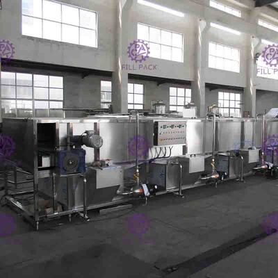 /Abgefüllte Saft-kann, das Abkühlen Sterilisator-Flaschen-Verpackungsmaschine für das Getränk, das Maschine herstellt