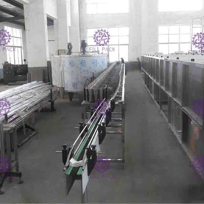 Glasflaschen-Rückseiten-automatischer Sterilisator für Warmeinfüllen-Linie