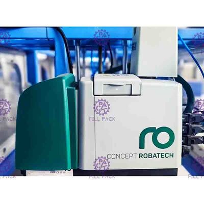 Doppelte Reihe automatische Flaschen-Verpackmaschine für Filmhüllepsychiater