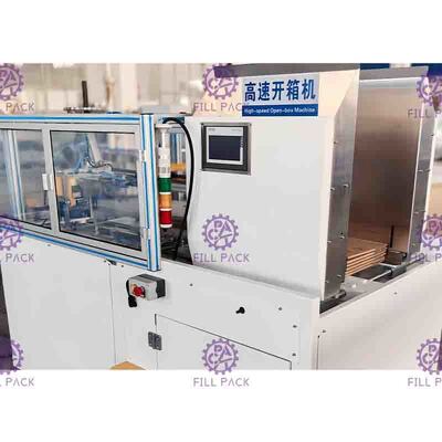 Automatische ununterbrochene Fütterung der Heißkleber-Flaschen-Kasten-Verpacker-Maschine