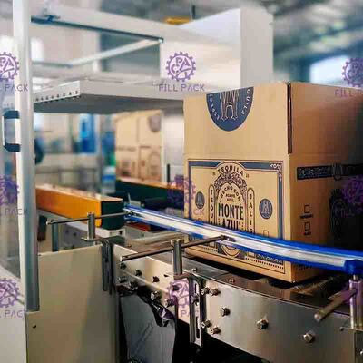 Pneumatische/elektrische Flaschen-Verpackungsmaschine, Karton, der Ausrüstung bildet