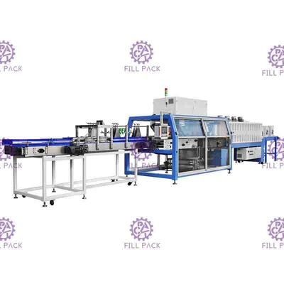 3 in 1 Karton-Flaschen-Verpackungsmaschine, Schrumpfverpackungs-Maschine