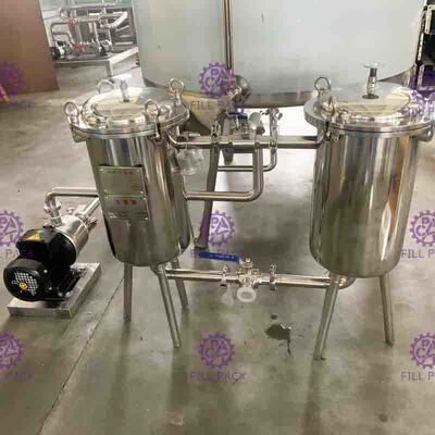 Doppel-wandiger elektrischer Heizungs-Zuckerschmelztiegel/-behälter für Fertigungsstraße des alkoholfreien Getränkes