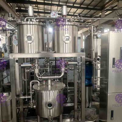Automatischer der Produktlinie-hohen Leistung des alkoholfreien Getränkes Mischer 6000L/H CO2 Sodawasser